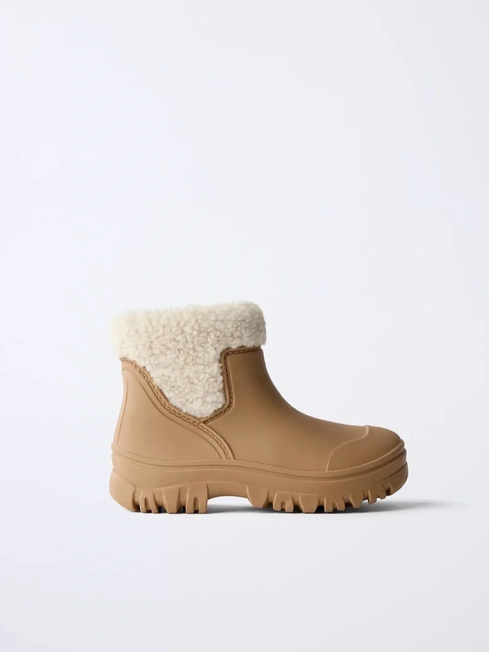 Zara fleece lined rain boots